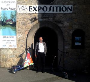 Bernd Preiss und seine Ausstellung in Valbonne