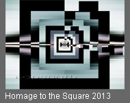 Homage to the Square 2013 von Fractal Fineart