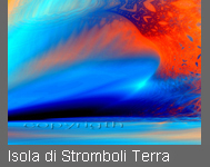 Isola di Stromboli Terra die Dio von Fractal Fineart